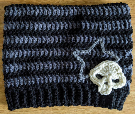 stripey cat ear hat ($15)